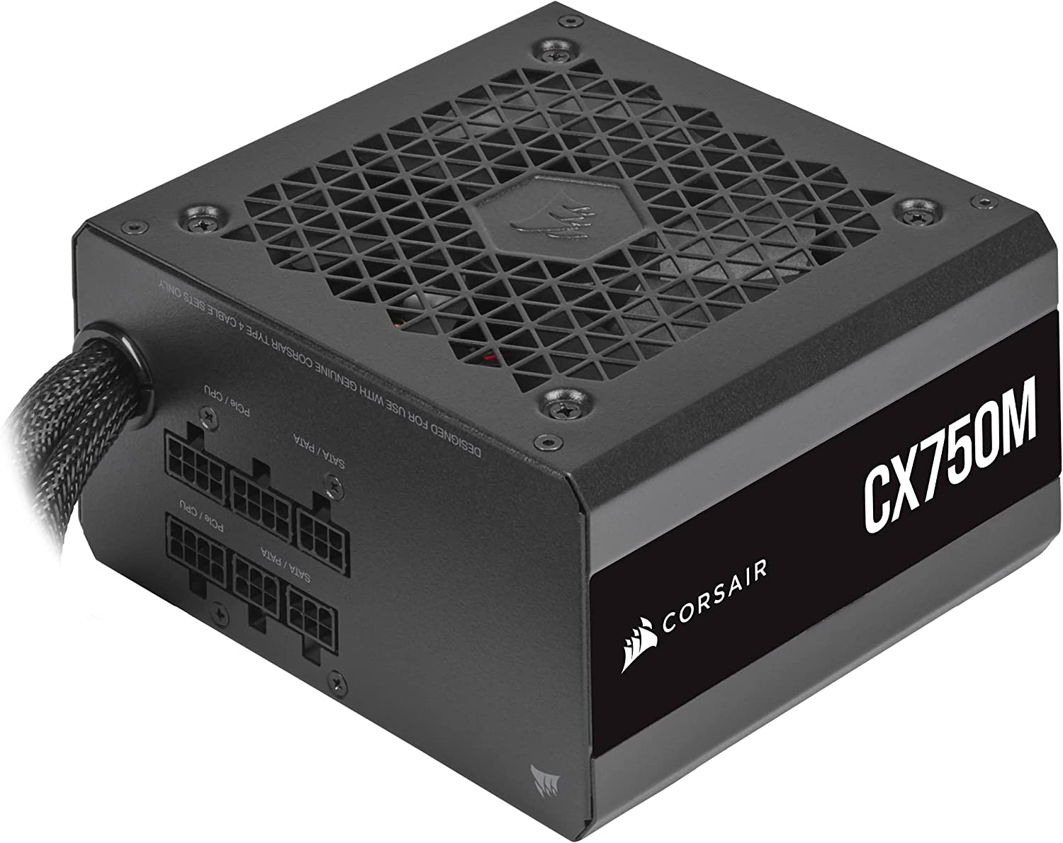 Corsair CX M Series CX750M 750 Watt 80 PLUS Bronze Semi Modular ATX PSU, CP-9020222-UK