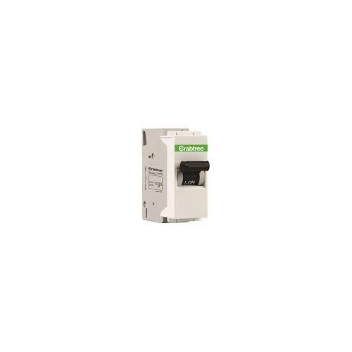 Crabtree Thames Mini MCB 6A 1P C-Curve, DCTNCSPA006