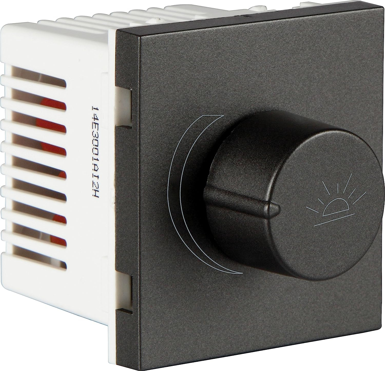 Crabtree Athena 2M 400-Watt Dimmer (Misty Grey)