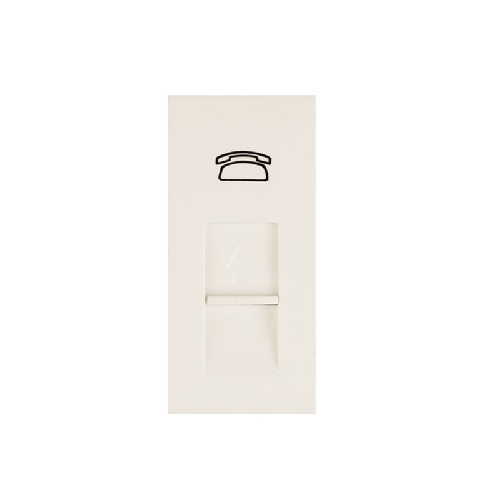 Crabtree Athena 1 Module Chalk White RJ Socket, ACAKHAW000 