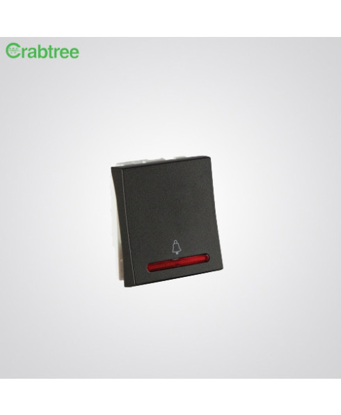 Crabtree Athena 10A Mega Bell Push Ind Switch-ACAMBIG101