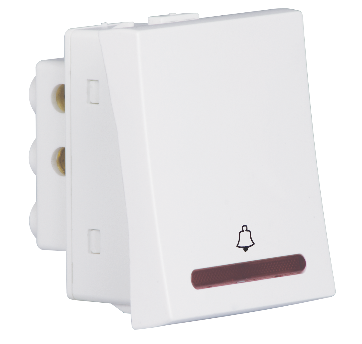 Crabtree Athena 10 A Mega Bell Push With Indicator ACAMBIW100