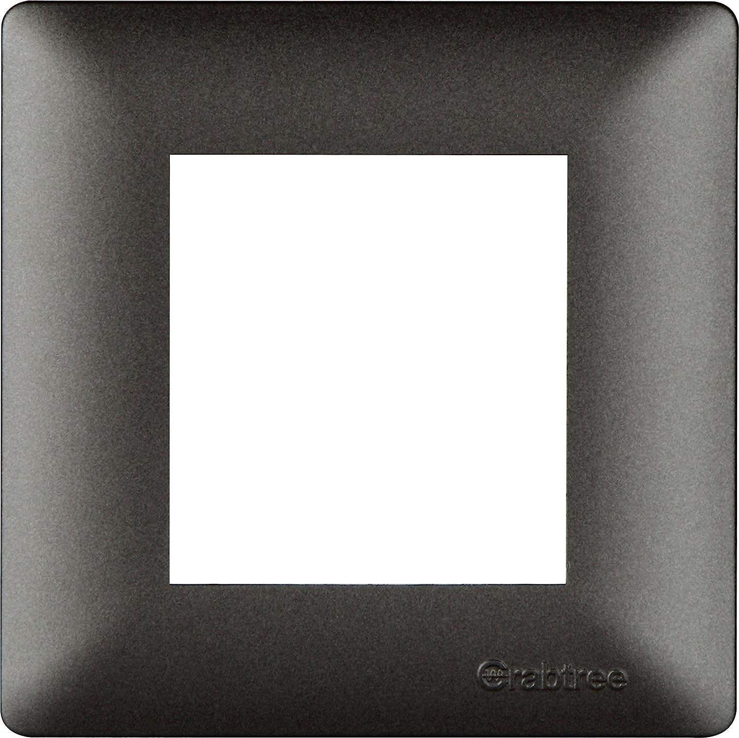 Crabtree Athena 2M Cover Plate (Misty Grey), Standard (ACAPLCGV02)