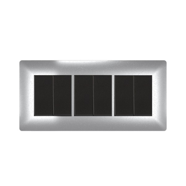 Crabtree Athena 6 M Combined Cover Plate-ACAPLCSV06