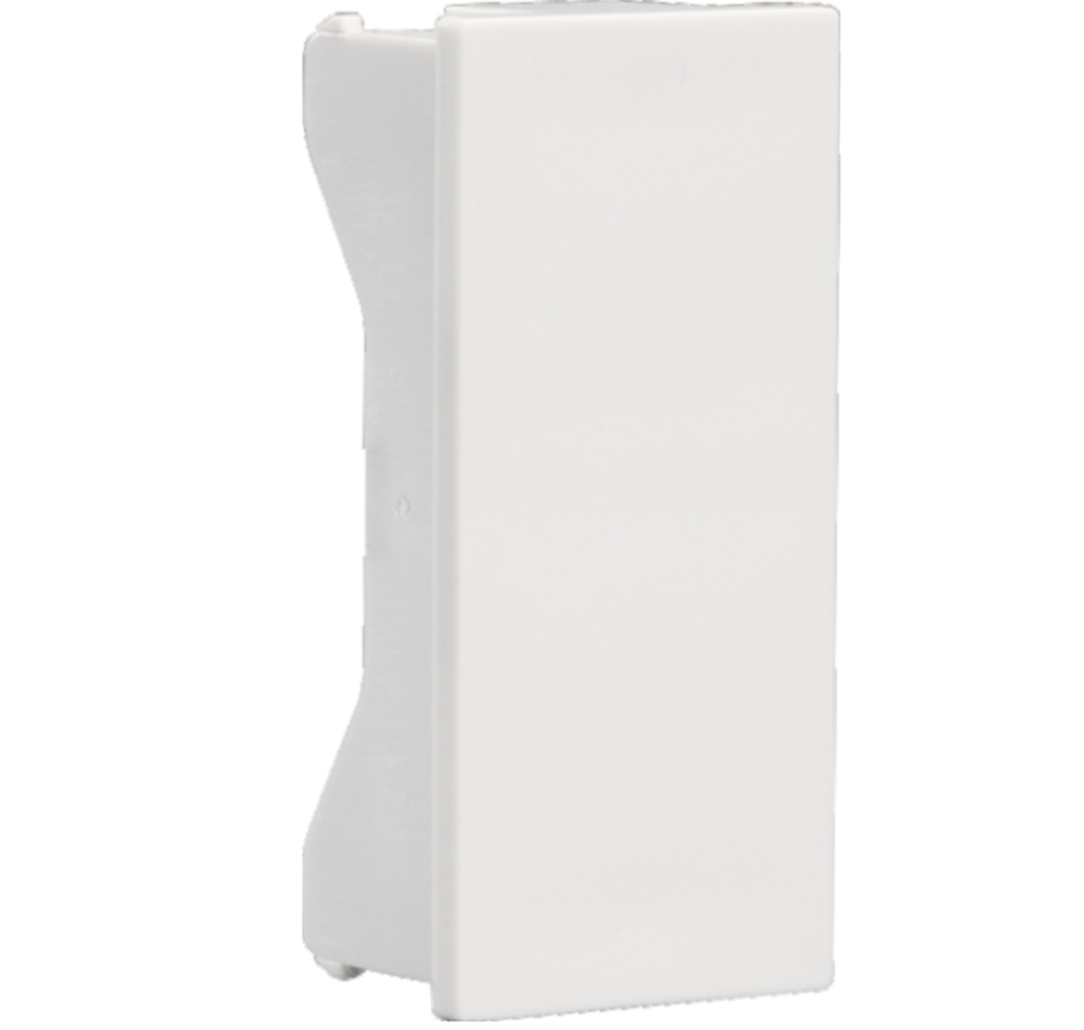 Crabtree Athena 1 Module Chalk White Blank Plate, ACAPXBWX01