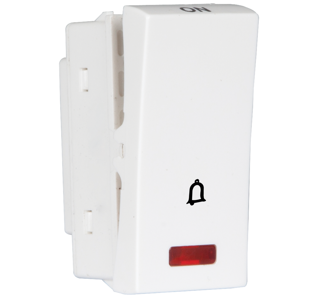 Crabtree Athena 10 A Bell Push With Indicator ACASBIW100