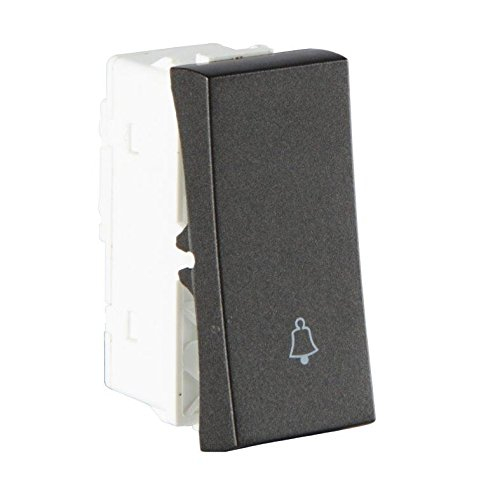  Crabtree Athena ACASBXG101 PVC Plastic 10A 1way Bell Push Switch