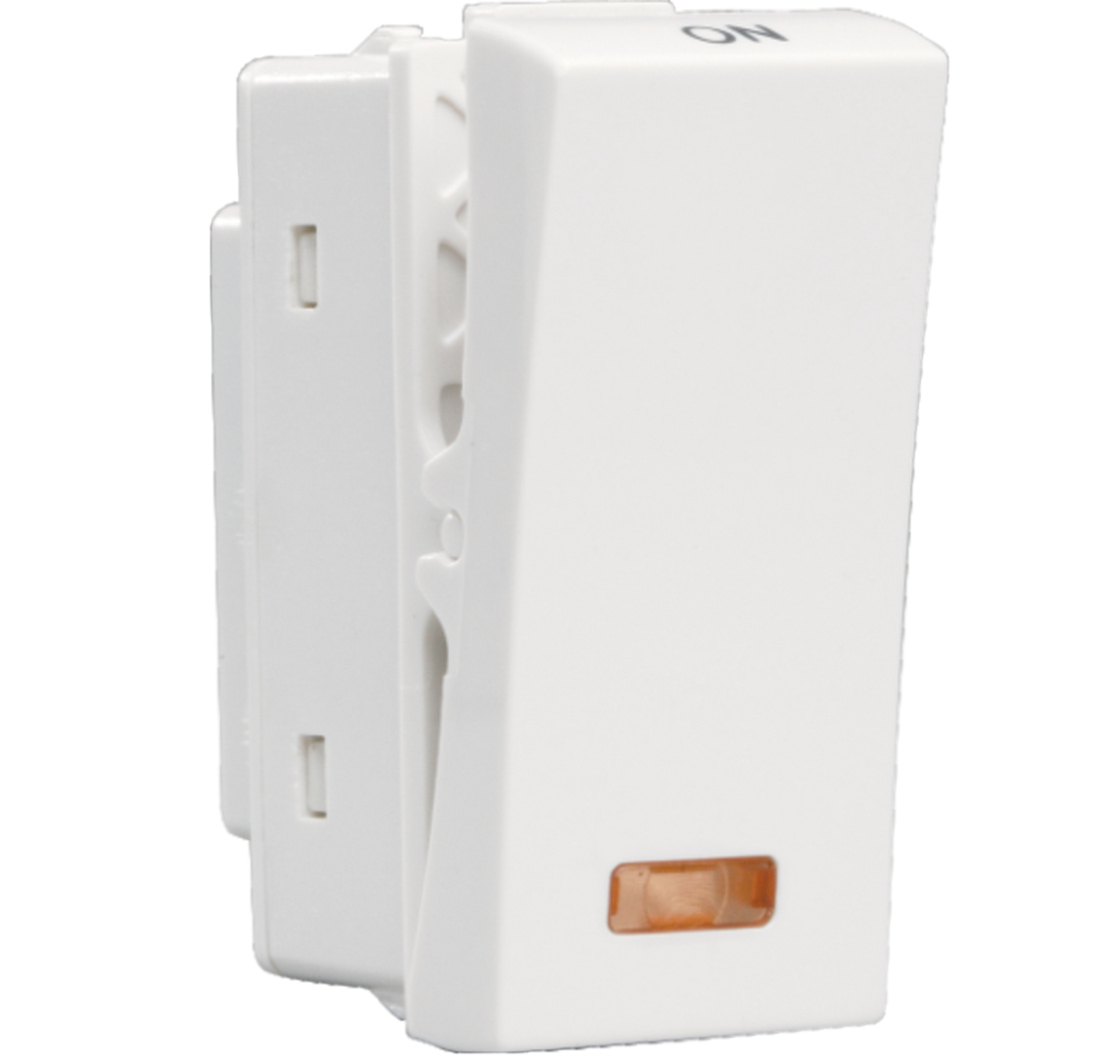 Crabtree Athena 16A 1 Way Chalk White Classic Switch with Indicator, ACASXIW161