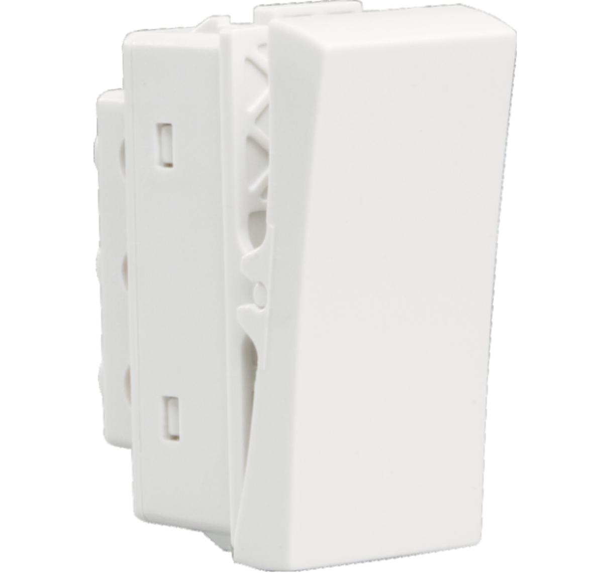 Crabtree Athena 10A 1 Way Chalk White Classic Switch, ACASXXW101