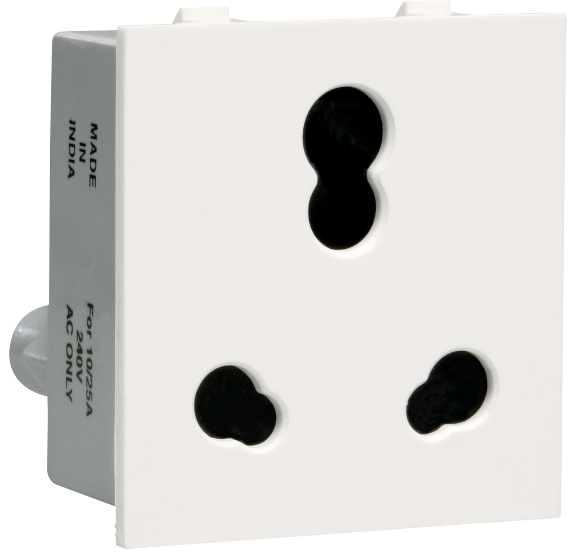 Crabtree Thames 6 A 3 Pin Shuttered Socket, ACTKCXW163