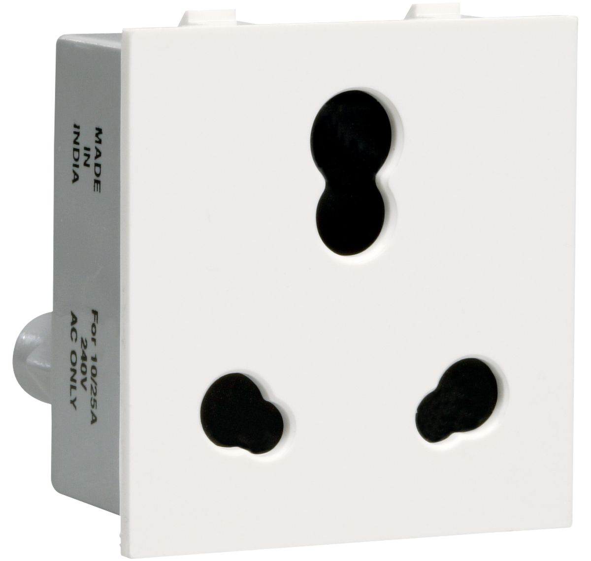 Crabtree Thames 10-25 A shuttered socket ACTKCXW253
