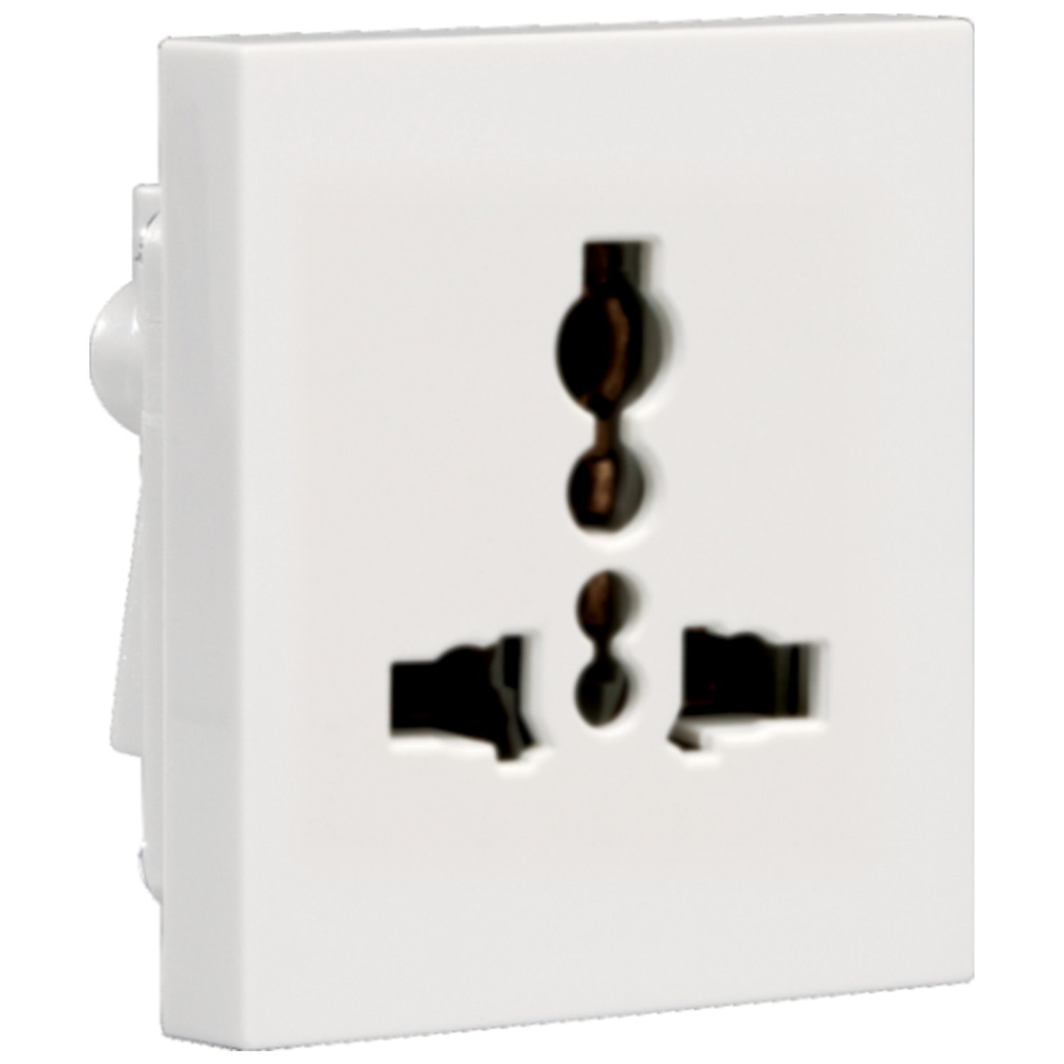 Crabtree Thames 6 A-13 A Universal Shuttered White Switch, ACTKUXW130