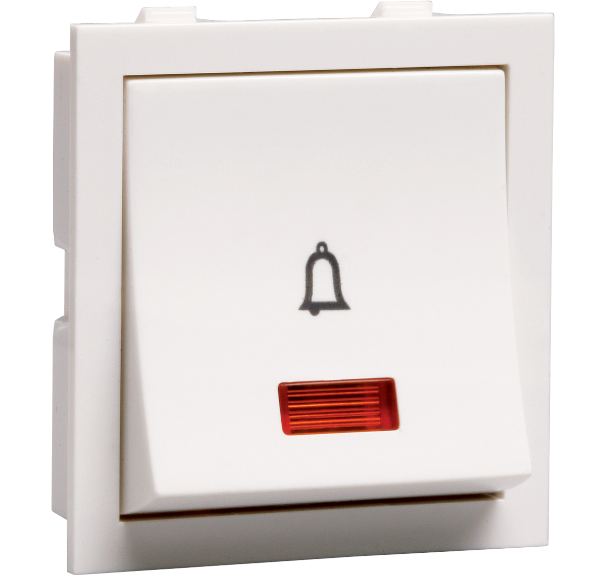 Crabtree Thames 10 Ax Mega Bell Push Switch with Indicator -ACTMBIW100