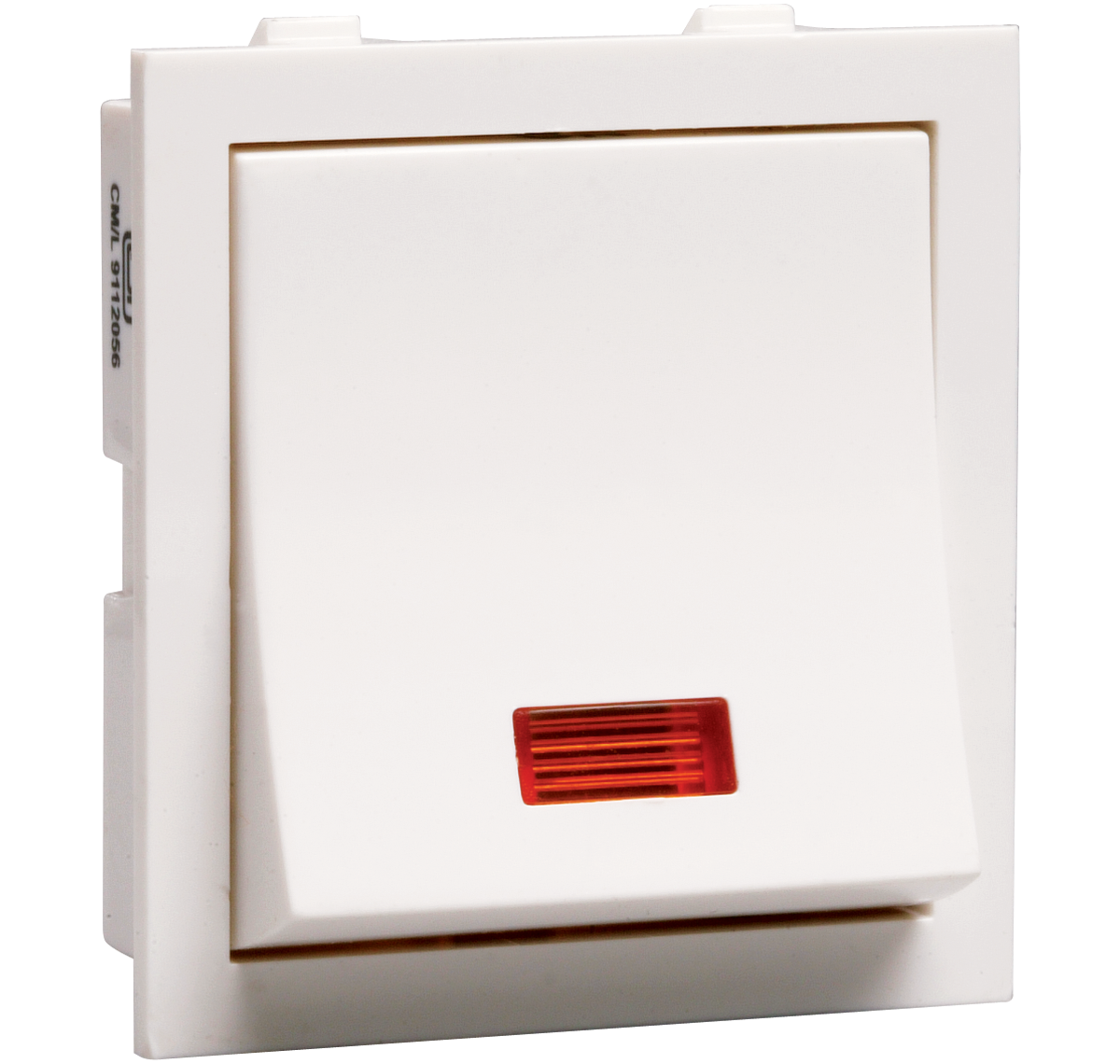 Crabtree Thames Mega One Way Switch with Indicator 10 AX, ACTMXIW101