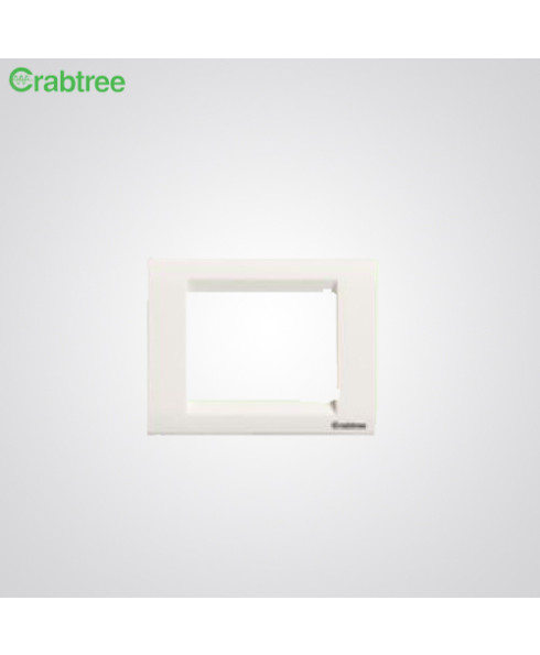 Crabtree Thames 3 M Combined Platinum Cover Plate-ACTPPCWV03