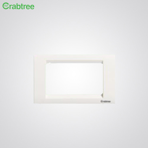 Crabtree Thames 4 M Combined Platinum Cover Plate -ACTPPCWV04