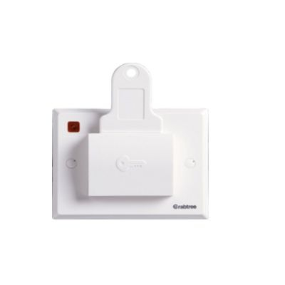 Crabtree Thames 20 A Only Key Tag DP Energy Saving Switch, ACTSKXW200
