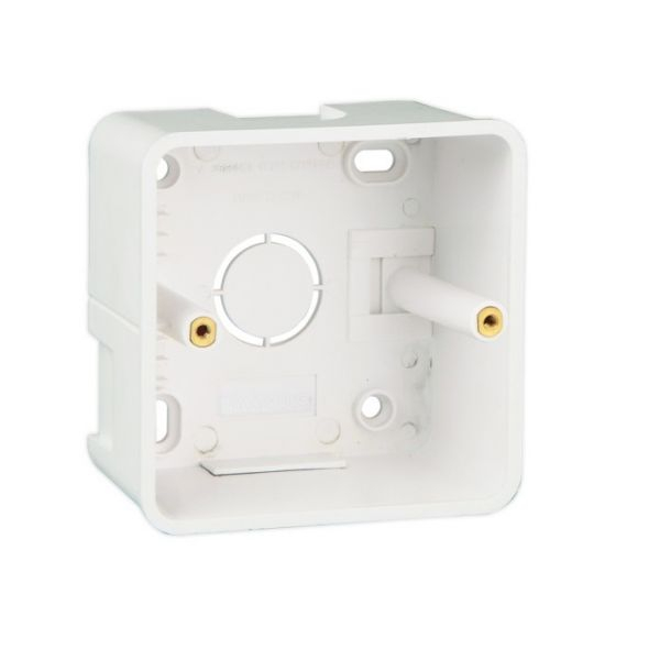 Crabtree Thames 1-2 M Surface Mounting Plastic Box 8.9x8.9 cm, ACTXPIWX01