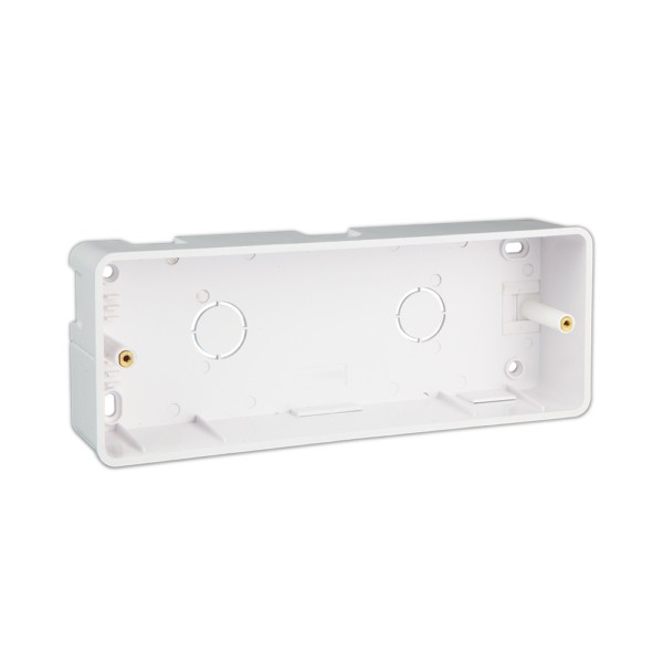 Crabtree Verona 6 Module Surface Mounting Plastic Box, ACTXPIWX06