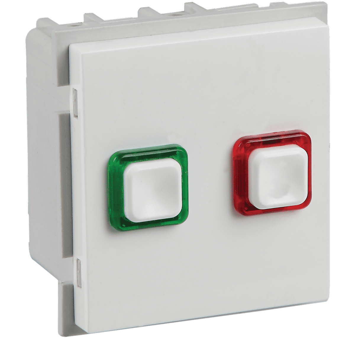 Crabtree Murano 32A White Motor Starter Switch, ACUSMXW321