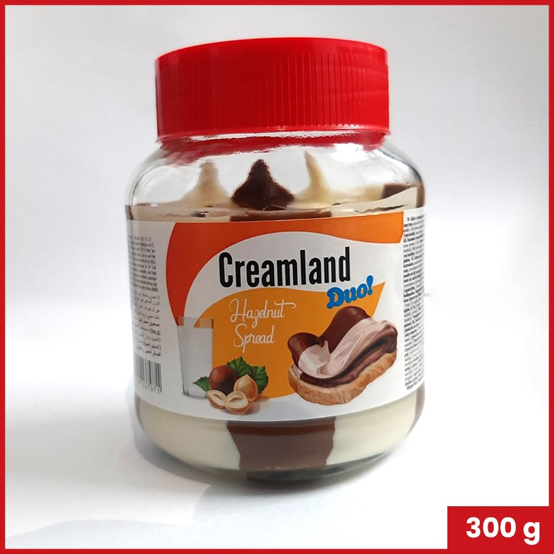 Kent Boringer Creamland Duo Hazelnut Spread 300g