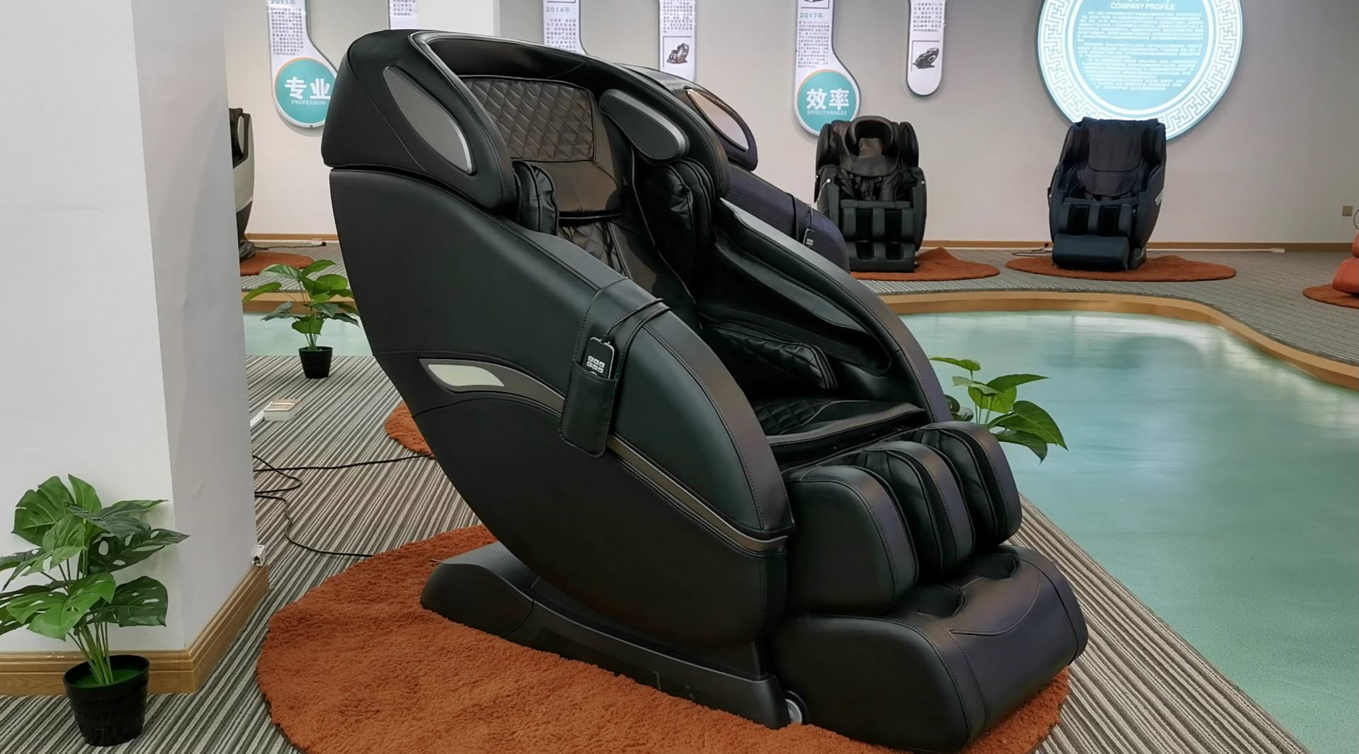 Crius C320L-13 3D Full body Massage Chair Living Room Sofas, 4D Zero Gravity Massage Chair