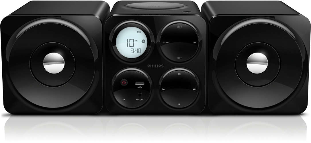 Philips Cube DVD Micro System MCD1065/98 