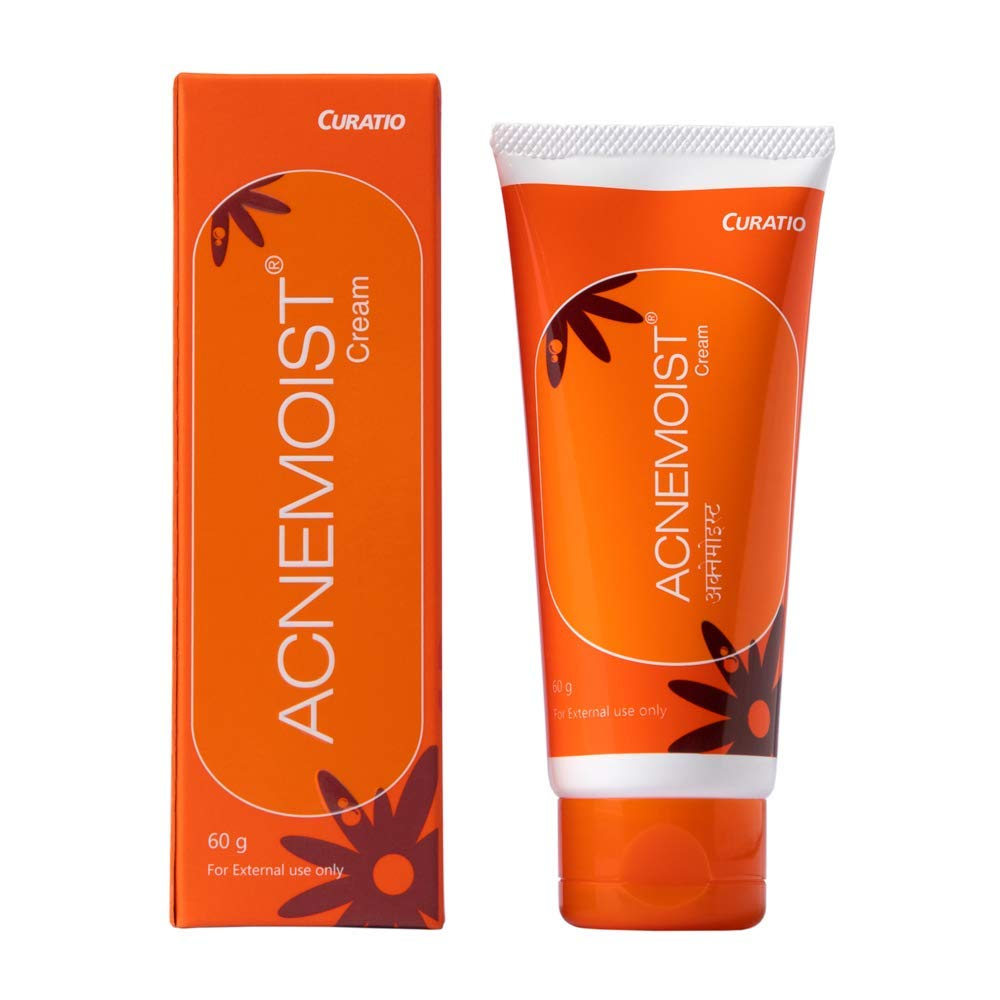 Curatio Acnemoist Moisturising Cream - For Sensitive & Acne Prone Skin - 60g
