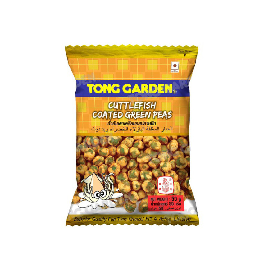 Tong Garden Cuttlefish Coated Green Peas 50gm