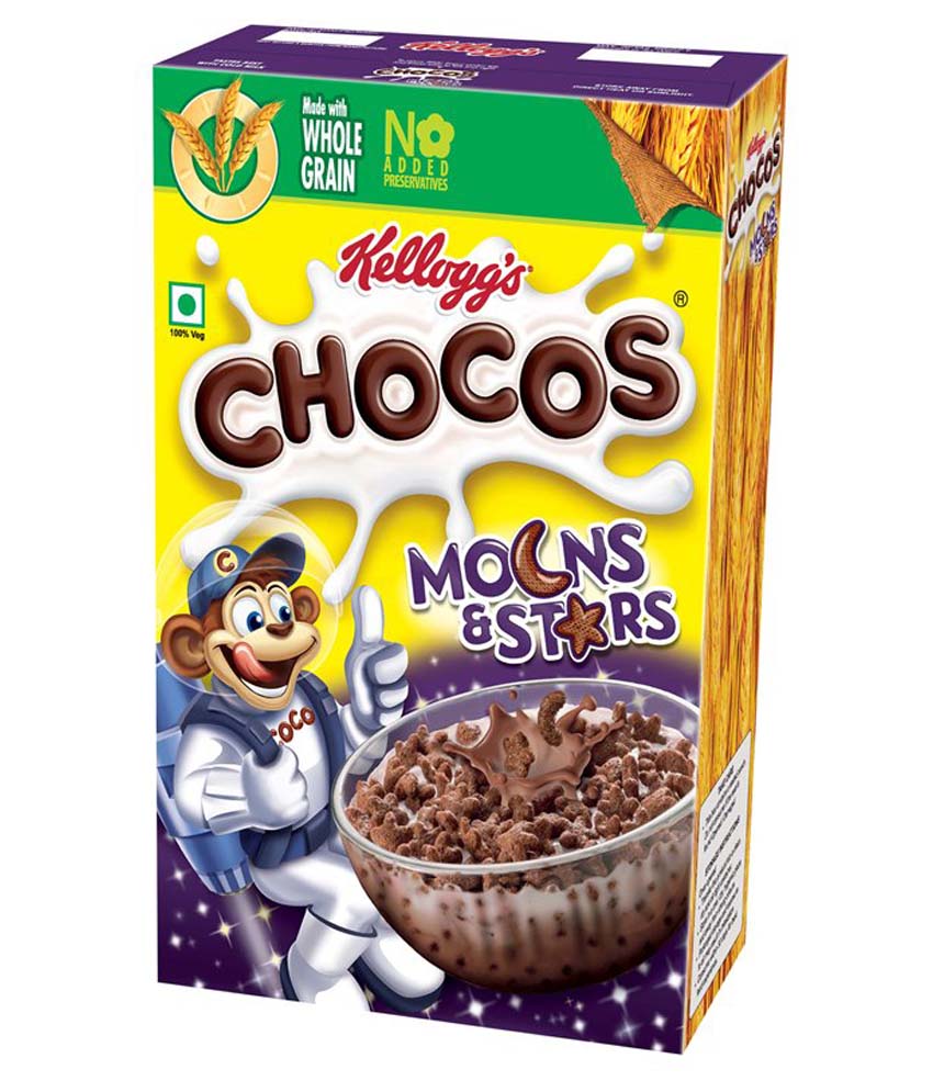 Kellogg's Chocos Moons & Star, 375gm