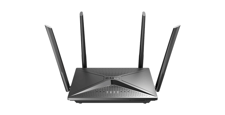 D-Link DIR-2150 AC2100 MU-MIMO Dual Band Wi-Fi Router, 5 Gigabit Ports, 4 External Antenna, Works with Google Assistant and Alexa, Parental Control