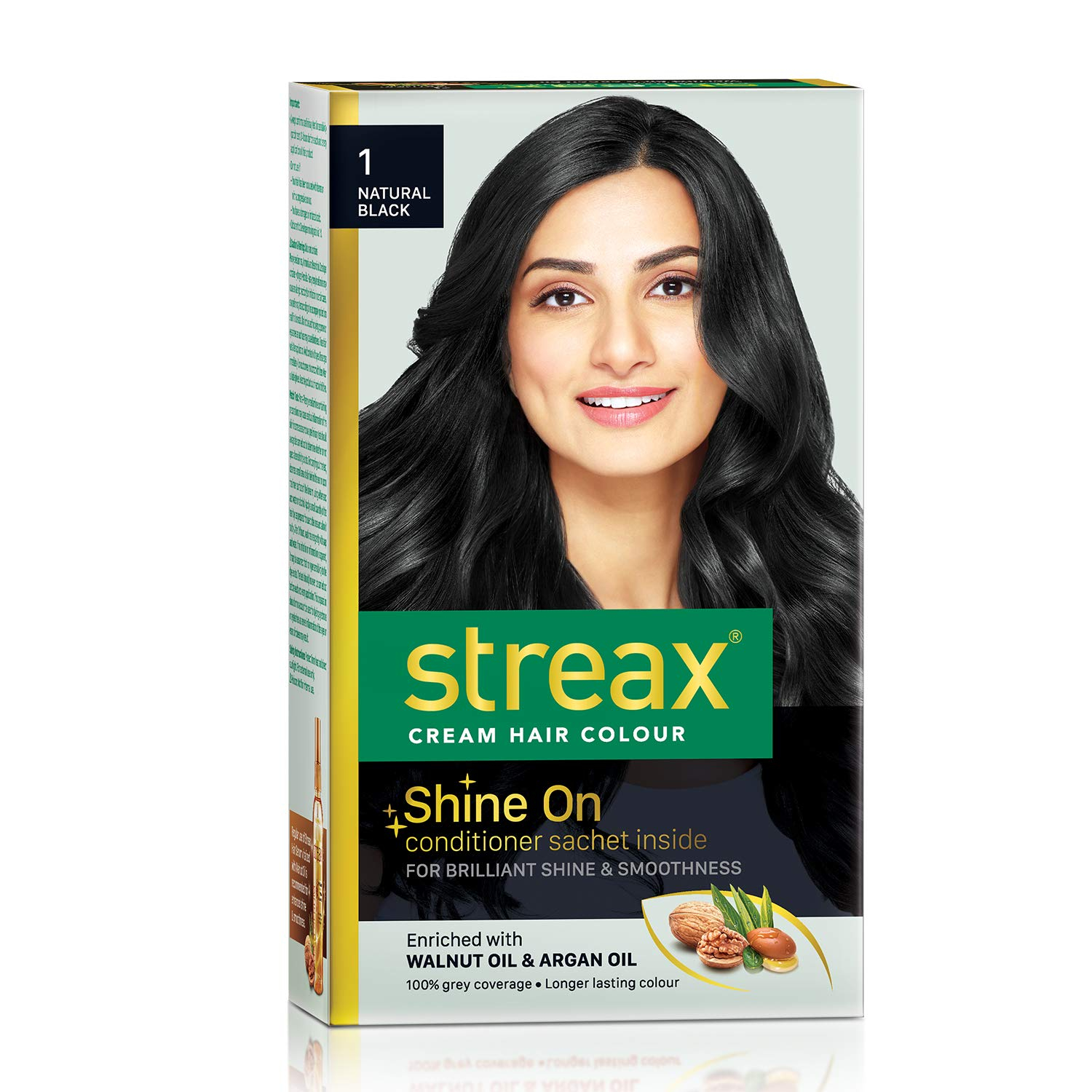 Streax Hair Colour Natural Black 25gm