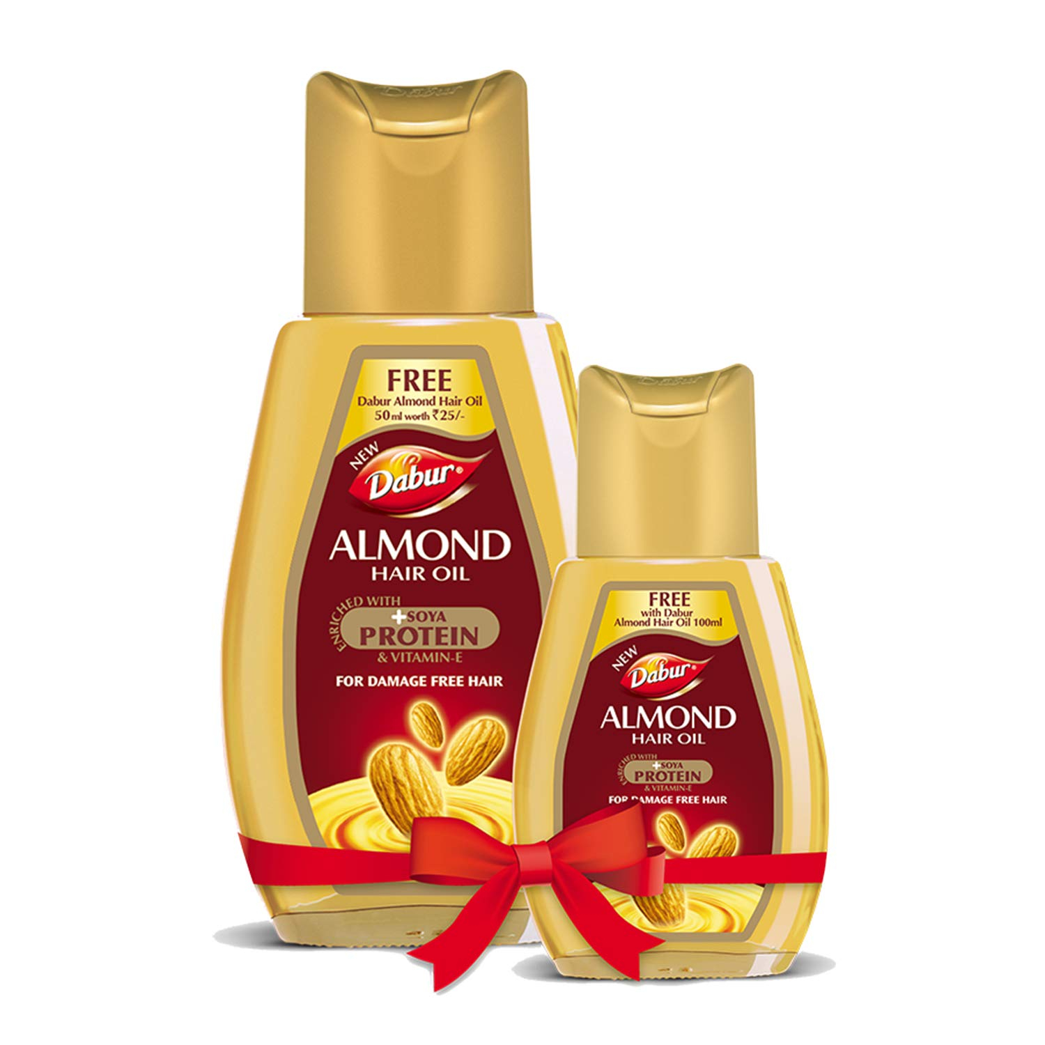 Dabur Almond Hair Oil 100ml With Almond Hair Oil 50ml Free