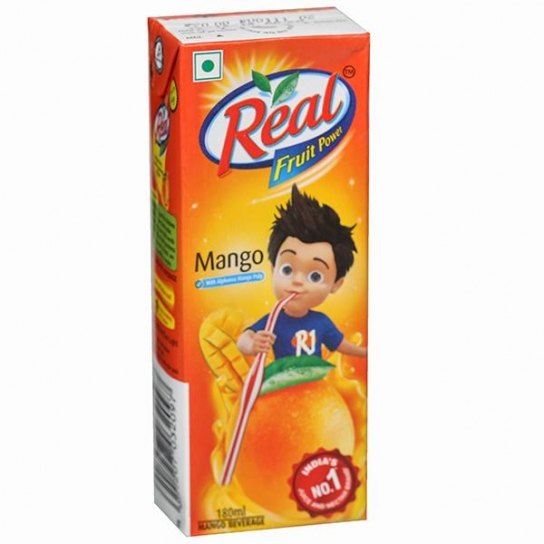 Dabur Real Fruit Mango Juice 180Ml