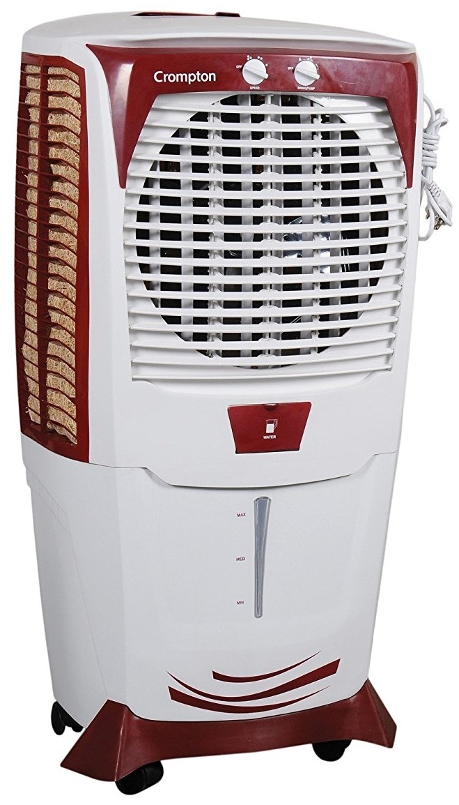 Crompton Air Cooler Greaves Ozone 55 Ltrs Desert (White/Maroon-DAC555)
