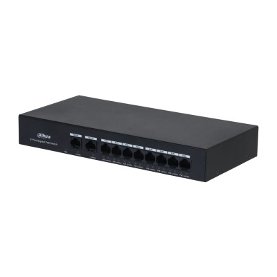 Dahua DH-PFS3110-8GT-65 - 10-Port Economical Gigabit Switch with 8-Port PoE