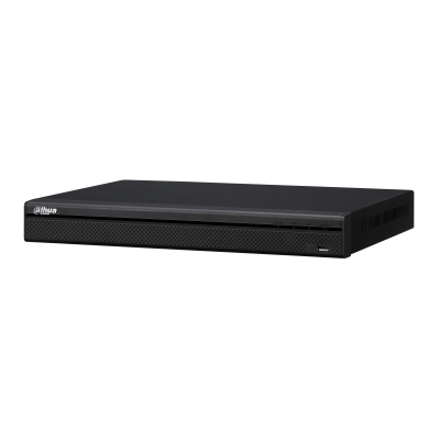 Dahua DHI-NVR4216-4KS2 Black | 16 Channel 1U Lite H.265 2 SATA III Ports, up to 6TB capacity Network Video Recorder