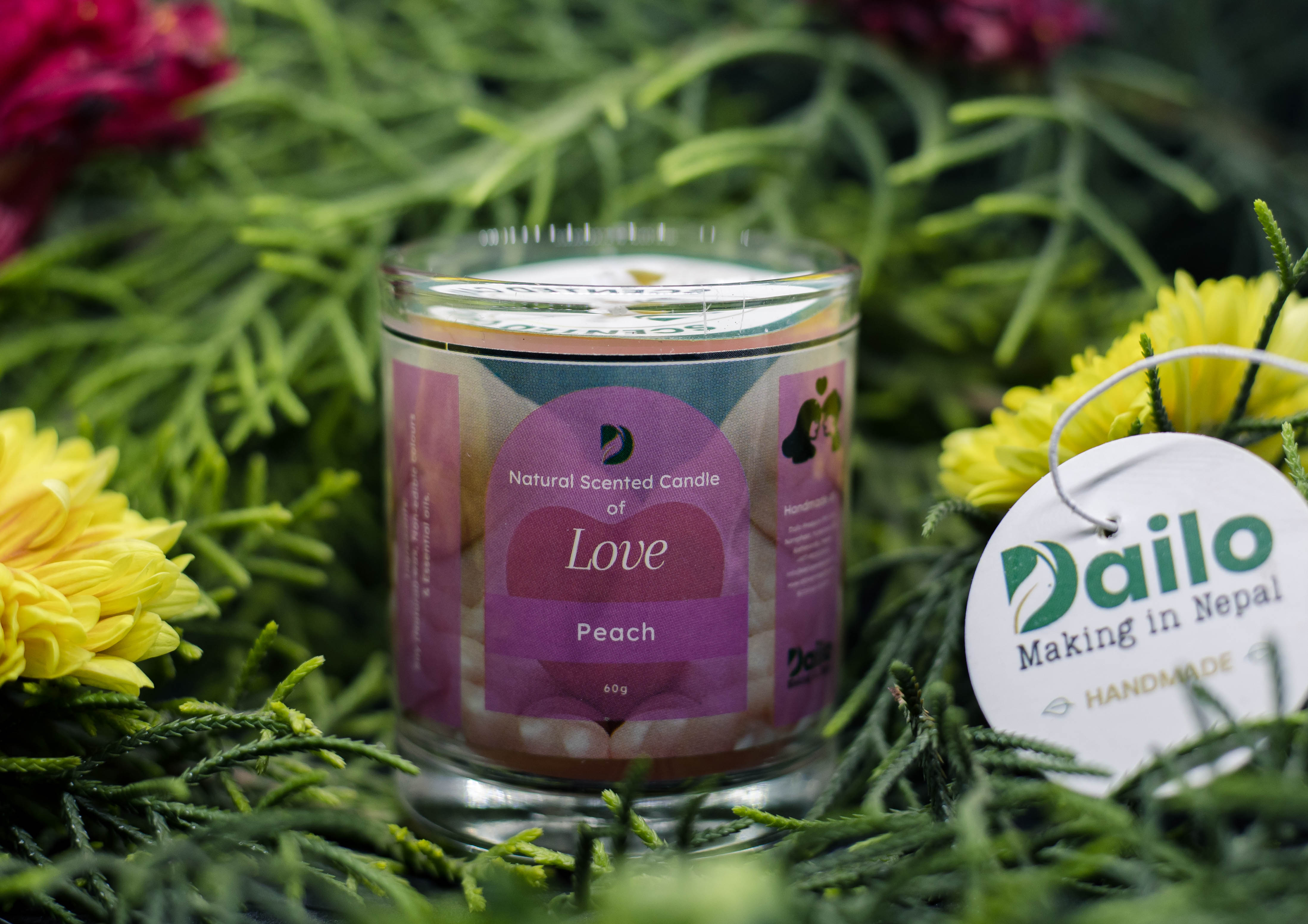 Dailo Votive Of Love Lavender - 60 Gm