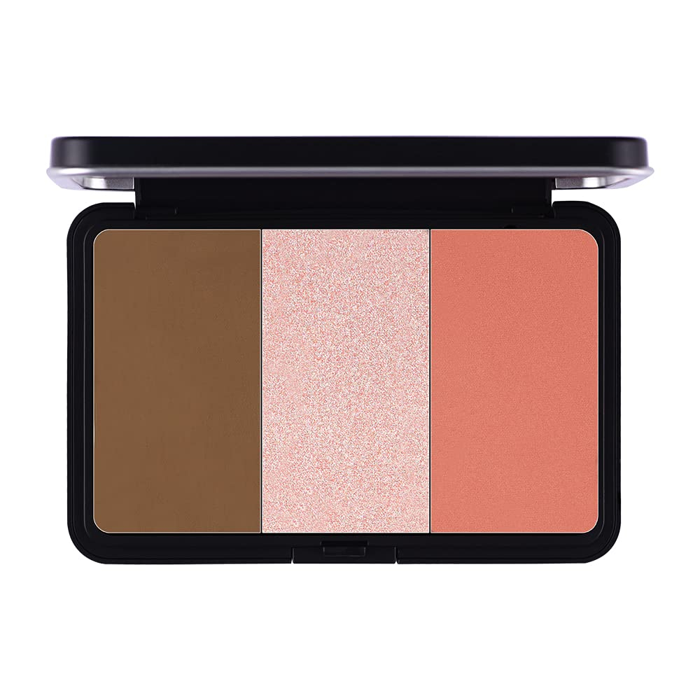 Daily Life Forever52 Glambo - Contour Highlighter Blush Palette - Golden Rose