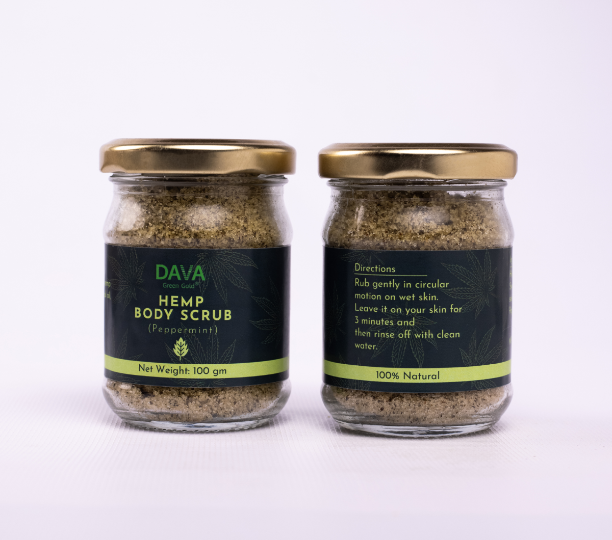 Dava - Hemp Body Scrub
