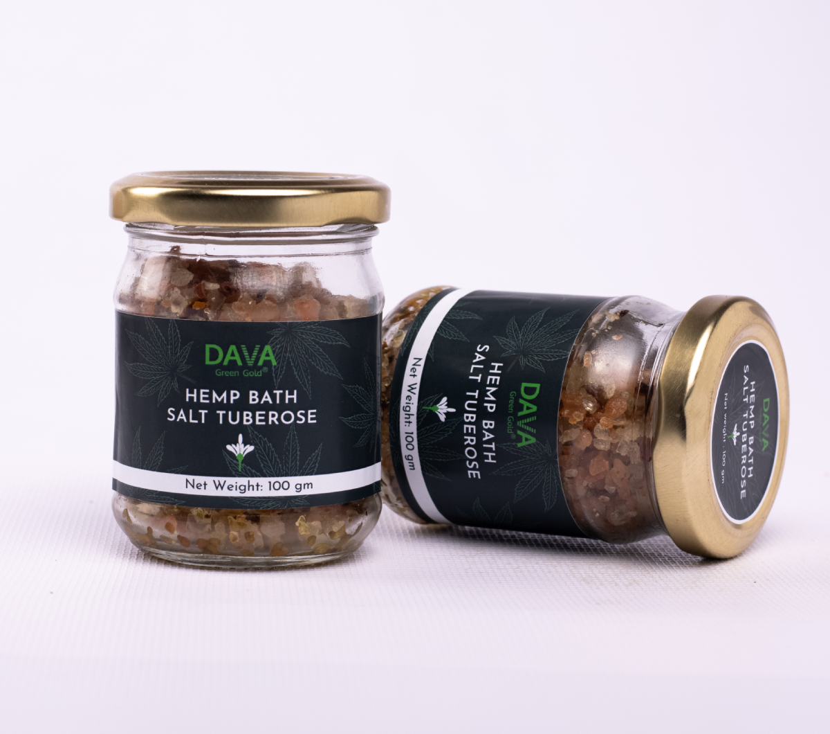 Dava - Hemp Bath Salt (tuberose)