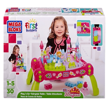 Mega Bloks Little Princess Fairy Table DBL81 
