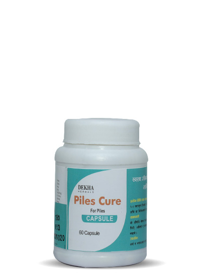 Dekha Herbals Piles Cure Capsule 60 Capsule