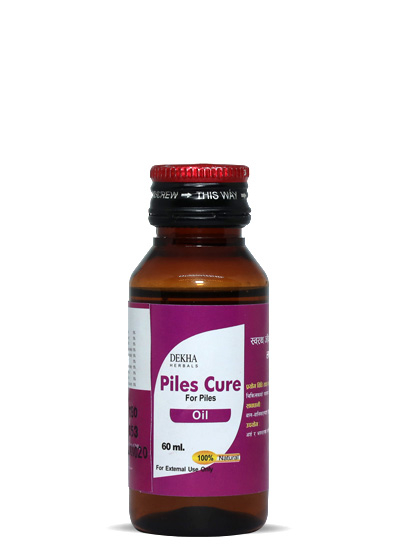Dekha Herbals Piles Cure Oil 60ml