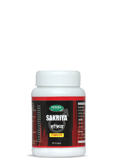 Dekha Herbals Sakriya 20 Capsule