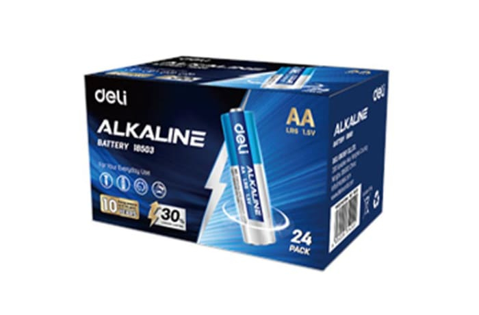Deli Alkaline Battery Aa Box Code 18503