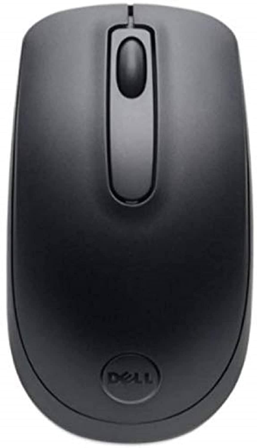 Dell WM118 USB, Wireless Optical LED 3-Button Mouse, Black