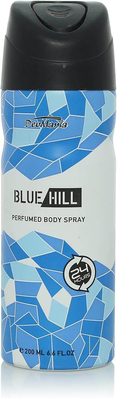  Deomania Blue Hill Perfumed Body Spray, 200ml
