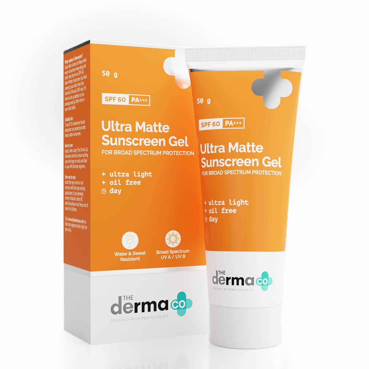 The Derma Co Ultra Matte Sunscreen Gel with SPF 60 - 50 gm(dermaco)