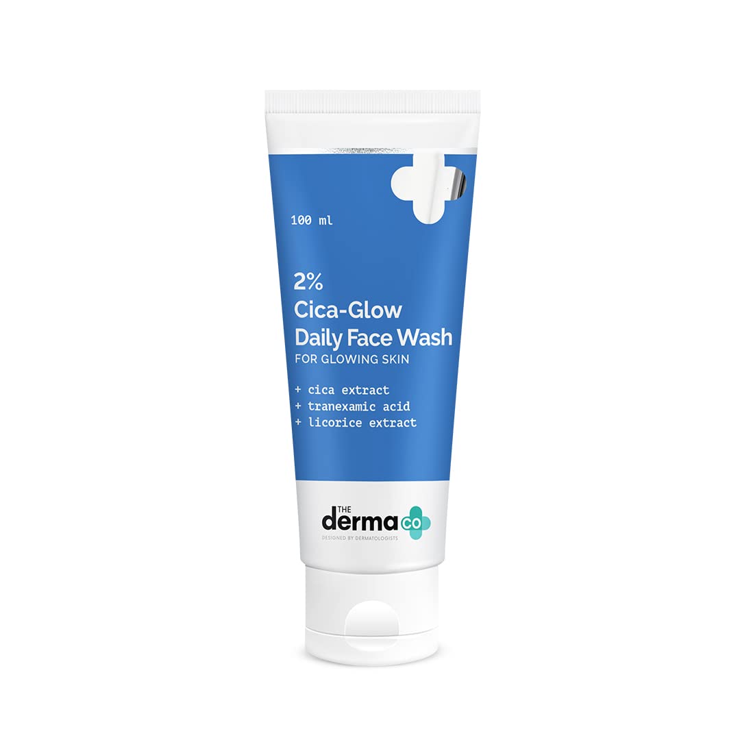 The Derma Co 2% Cica-Glow Daily Face Wash 100ml(dermaco)